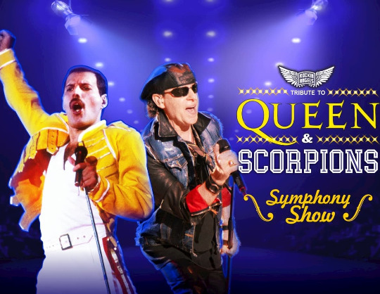 The Queen and Scorpions Symphony Show с симфоническим оркестром