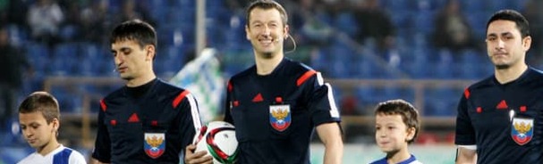 Матч с "Арсеналом" рассудит Матюнин Матч с "Арсеналом" рассудит Матюнин