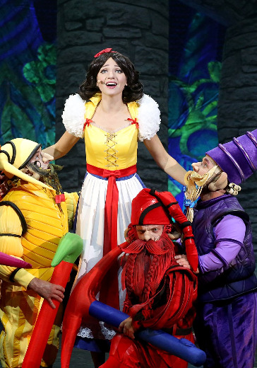 Музыкальный спектакль «Белоснежка и семь гномов» Музыкальный спектакль «Белоснежка и семь гномов» в Москве: билеты