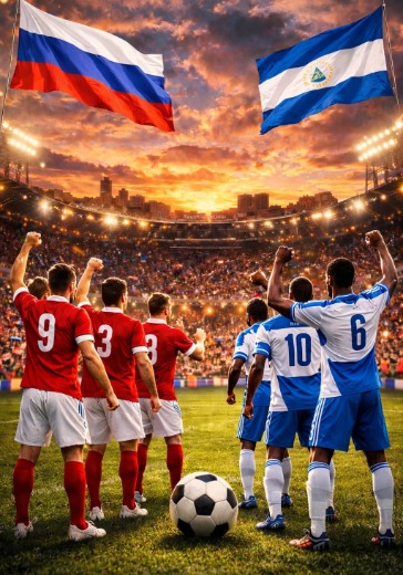Матч Россия - Никарагуа Матч Россия - Никарагуа