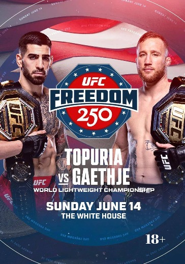 Билеты на бой Топурия vs Гейджи на UFC Freedom 250