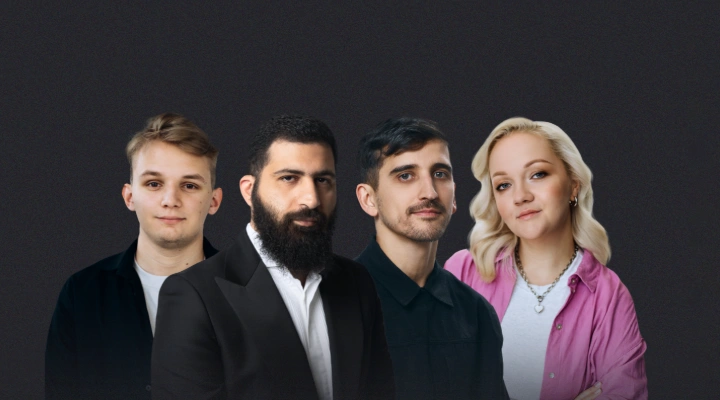 Гурам Амарян, Кирилл Мазур, Варя Щербакова, Филипп Воронин