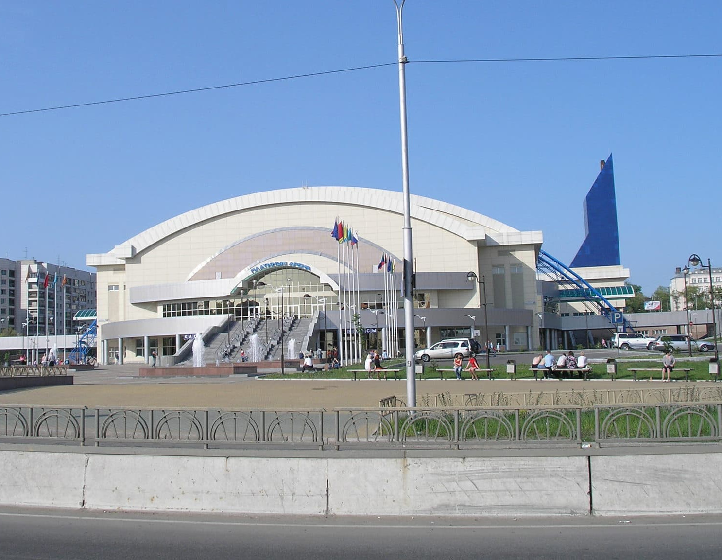 Платинум арена хабаровск фото внутри