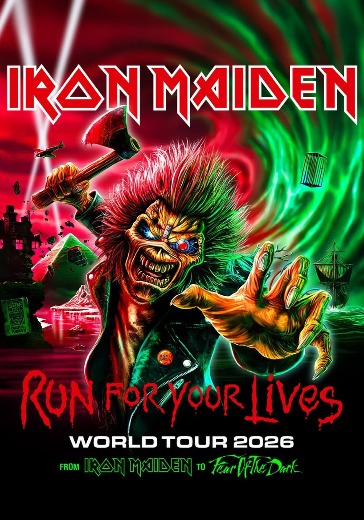 Концерт Iron Maiden «Run for Your Lives World Tour 2026» в Ганновере