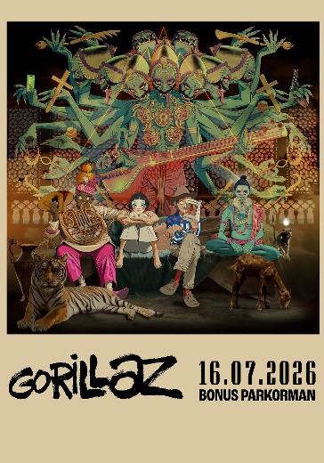 Концерт группы Gorillaz 
