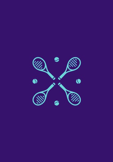 Olympics 2024 - Men's/Women's Tennis logo