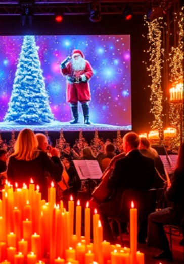 Новогоднее шоу саундтреков при свечах с АСО-оркестром Новогоднее шоу саундтреков при свечах с АСО-оркестром