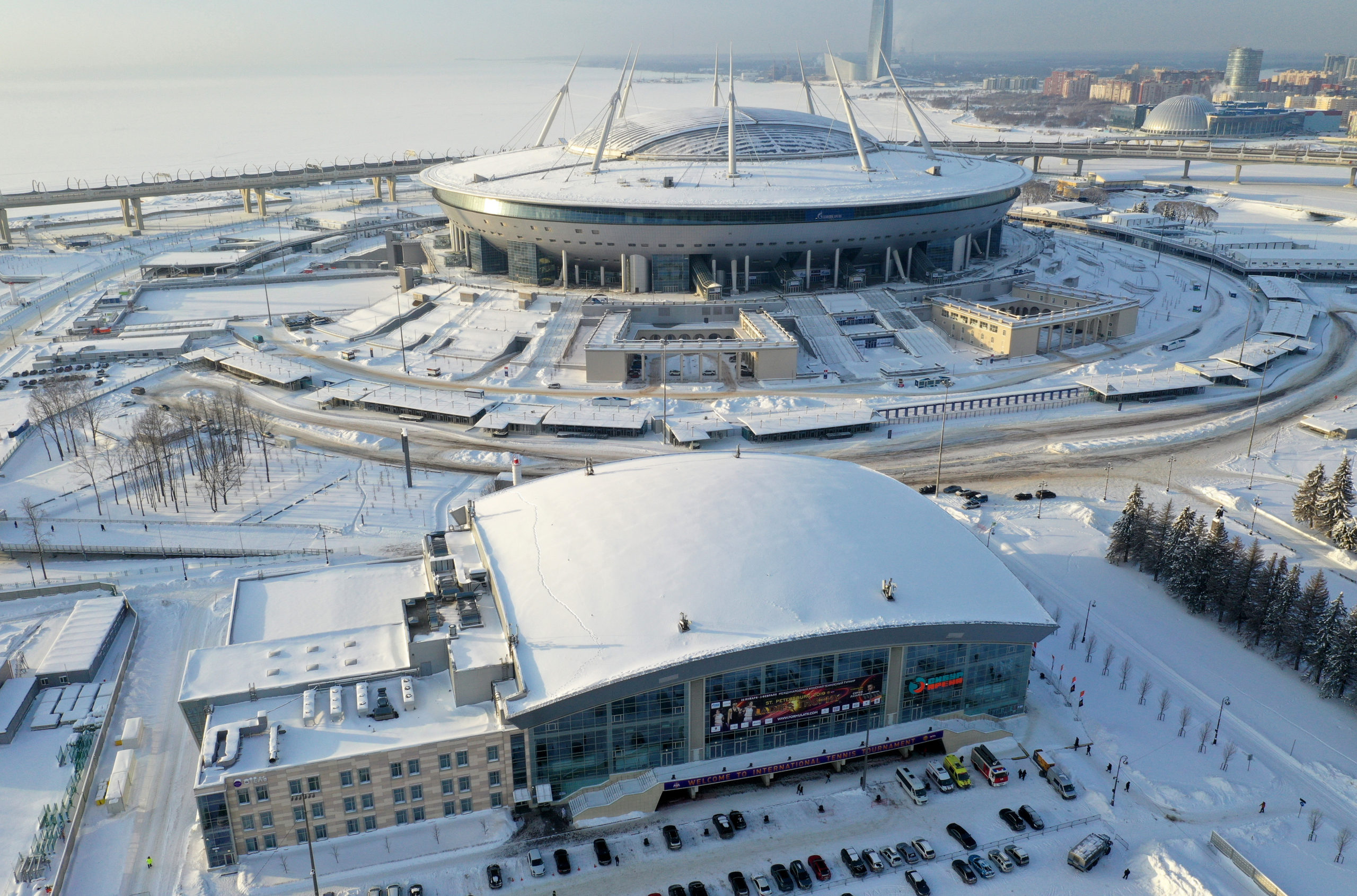 Сибур арена санкт петербург фото внутри