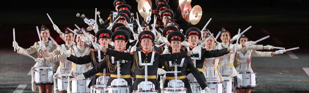 Ансамбль барабанщиц Пансиона воспитанниц Министерства обороны Ансамбль барабанщиц Пансиона воспитанниц Министерства обороны