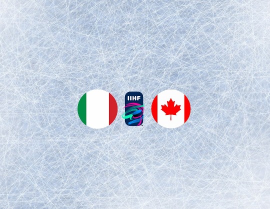 Чемпионат мира по хоккею. Италия - Канада