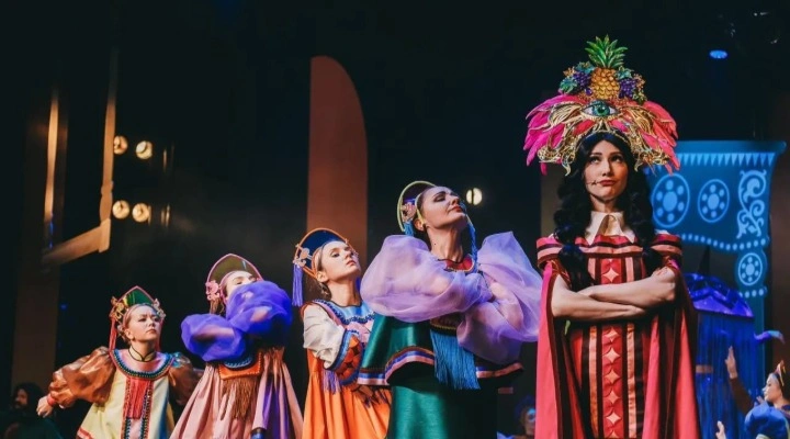 Сказ о купеческой дочери и волшебном цветке